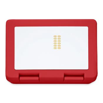 60 years 60 years tally 60 birthday - Lunchbox - red - Front