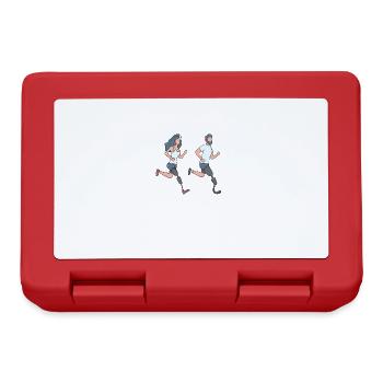 Amputation Leg Protesis Cyborg Accident Arm - Lunchbox - red - Front