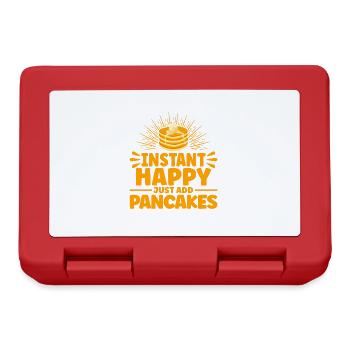 Pancakes Lovers Pancakes Day Pancakes - Lunchbox - red - Front