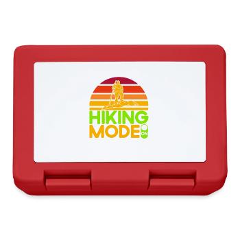 Outside Hiking Gift - Lunchbox - red - Front