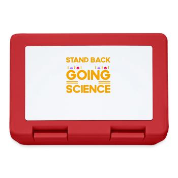 Chimie Cadeau Scientifique Chimiste - Boîte à goûter - rouge - Devant