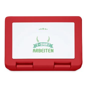 Rentner 2023 Rentnerin 2023 Rente 2023 - Brotdose - Rot - Vorne