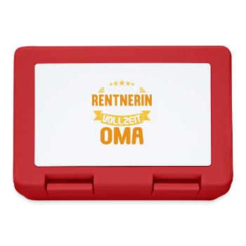 Rente 2023 Retraite Adieu Retraité 2023 - Boîte à goûter - rouge - Devant