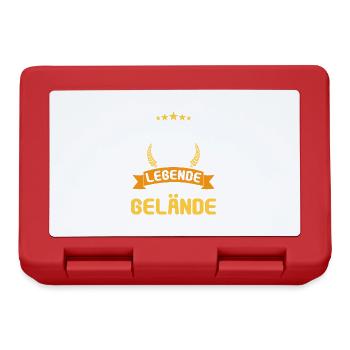 Rentner 2023 Rentnerin 2023 Rente 2023 - Brotdose - Rot - Vorne
