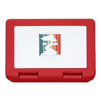 Bonsai Tree Gift Japan Bonsai Garden - Lunchbox - red - Front