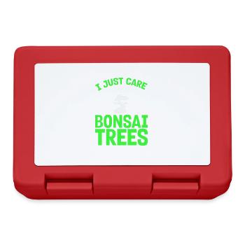 Bonsai Tree Gift Japan Bonsai Garden - Lunchbox - red - Front