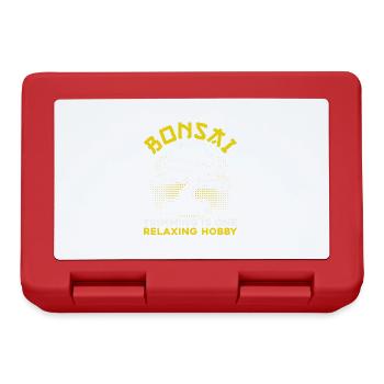 Bonsai Tree Gift Japan Bonsai Garden - Lunchbox - red - Front