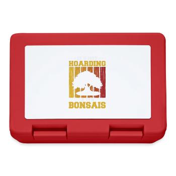 Bonsai Tree Gift Japan Bonsai Garden - Lunchbox - red - Front