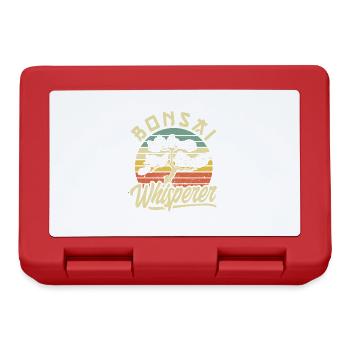 Bonsai Tree Gift Japan Bonsai Garden - Lunchbox - red - Front