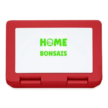 Bonsai Tree Gift Japan Bonsai Garden - Lunchbox - red - Front