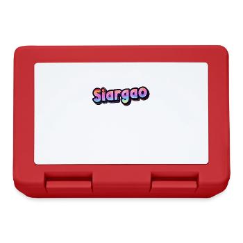 Vintage Philippines Holiday Asia Siargao - Lunchbox - red - Front