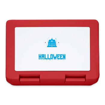 Happy Halloween outfit for October 31st - Lunchbox - red - Front