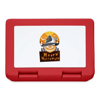 Cheerful Halloween outfit for October 31st - Lunchbox - red - Front