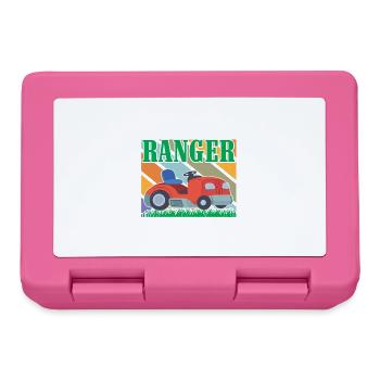 The lawn ranger rides again caretaker at the - Lunchbox - pink - Front