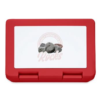 Rock Collecting Geology Geologist - Lunchbox - red - Front