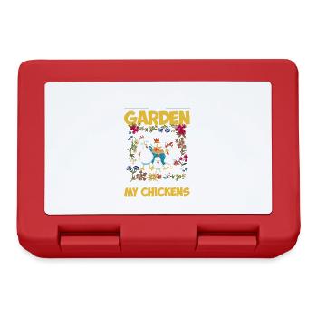 Plant Gardening Gardener Landscape Architect - Lunchbox - red - Front