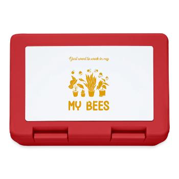 Plant Gardening Gardener Landscape Architect - Lunchbox - red - Front