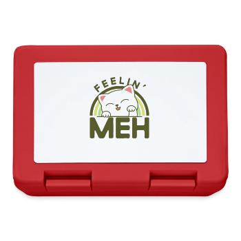 Cat Cat Lover Cat Mama Gift - Lunchbox - red - Front