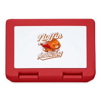 Cat Cat Mama Cat Lover Gift - Lunchbox - red - Front