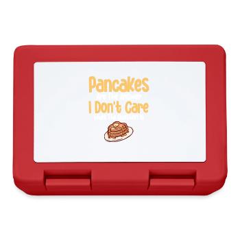Pancakes Food Lover Best Pancake Maker - Lunchbox - red - Front