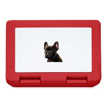 S’il vous plaît, n’effrayez pas mon chien Français Bulldog - Boîte à goûter - rouge - Devant