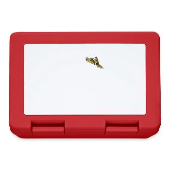 Macaw Parrot I South America Exotic bird for - Lunchbox - red - Front