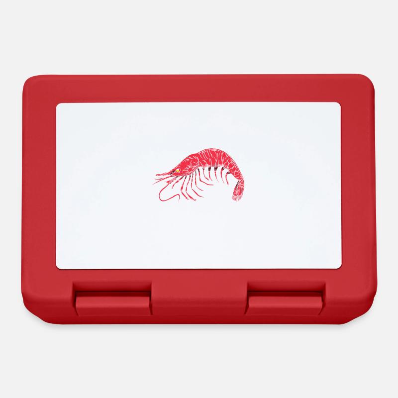 Seafood lover gift seafood - Lunchbox - red