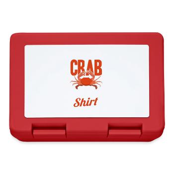 Seafood Lover Gift Seafood - Lunchbox - red - Front