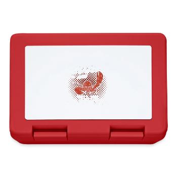 Seafood Lover Gift Seafood - Lunchbox - red - Front