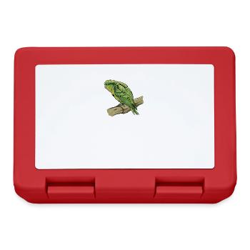 Perruche de Catherine I Perruche Oiseau d’ornementMotif pour - Boîte à goûter - rouge - Devant
