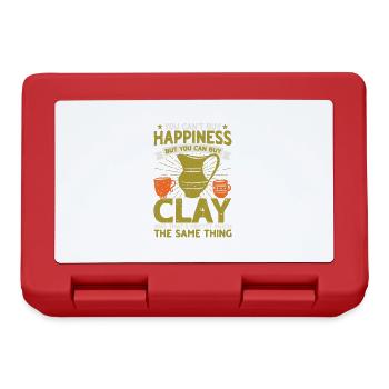 Ceramic Oven Cermaicist Ceramic Clay Oven Pot - Lunchbox - red - Front