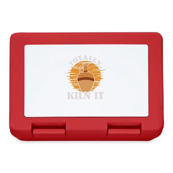 Ceramic Oven Cermaicist Ceramic Clay Oven Pot - Lunchbox - red - Front