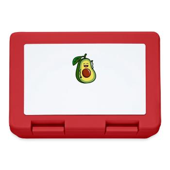 Don't Give A Guac Avocado Guacamole Lover - Brotdose - Rot - Vorne