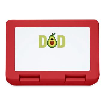 Guacamole Graphic Avocado Costume Children - Lunchbox - red - Front