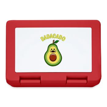 Dadacado Avocado Guacamole Lover Avocados - Lunchbox - red - Front