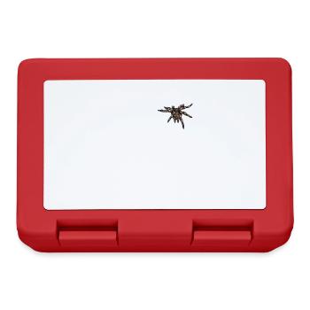 Tarantula I Tarantula Terrarium Motif for - Lunchbox - red - Front