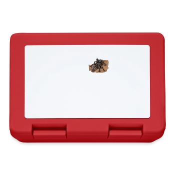 Tarantula I Tarantula Terrarium Motif for - Lunchbox - red - Front