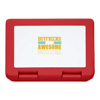 Friend of football player sport football coach - Lunchbox - red - Front
