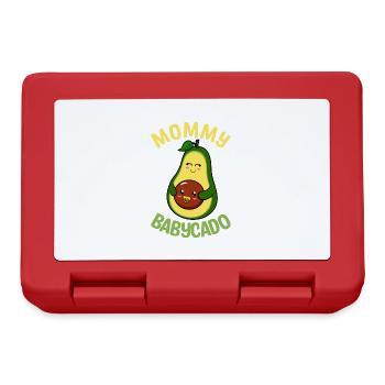 Mami de Babycado Amateurs d’avocats Guacamole - Boîte à goûter - rouge - Devant