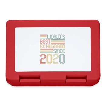 Worlds Bets Ex Husband since 2020 Divorce - Lunchbox - red - Front