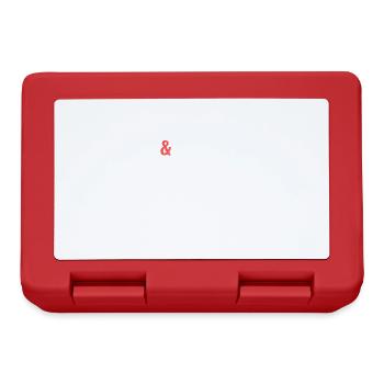 Divorced and Broke but finally happy divorces - Lunchbox - red - Front