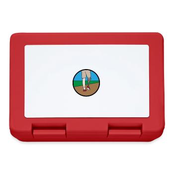 Amputee not restricted by amputation - Lunchbox - red - Front