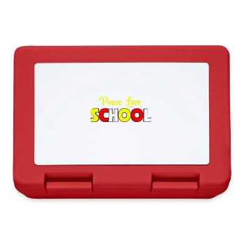Graphique pour Psychologie Professeur d’école Robe de psychologue - Boîte à goûter - rouge - Devant