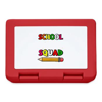 Escouade de psychologues scolaires Professeurs de psychologie Étudiants - Boîte à goûter - rouge - Devant