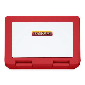 Frankfurterin Frankfurter Frankfurt - Lunchbox - red - Front