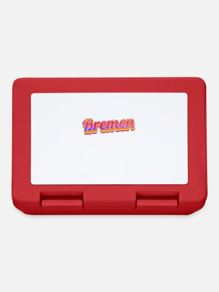 Bremerin Bremer Bremen - Brotdose - Rot
