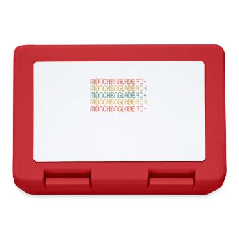 Mönchengladbacher Mönchengladbach - Lunchbox - red - Front