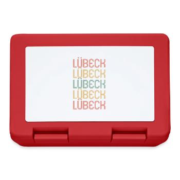 Lübeckerin Lübecker Lübeck - Lunchbox - red - Front