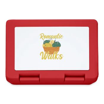 Quilting Gift Sewing Knitting Quilter - Lunchbox - red - Front