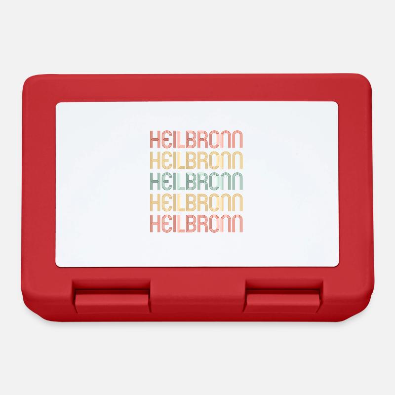 Heilbronnerin Heilbronner Heilbronn - Brotdose - Rot